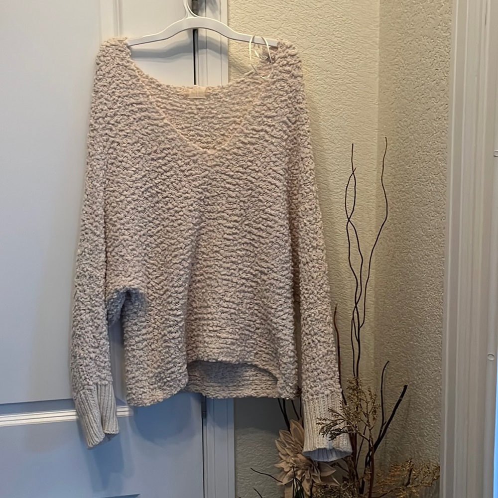 Oversized sweater…super comfy and soft